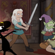 Luci, Bean, and Elfo